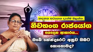 විපරිත  නීච භංග රාජ යෝග | Nicha banga yoga|nicha banga raja yoga|astrology sinhala| lagna palapala