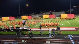 2024 Rockford Rams Marching Band Performance at Grandville Invitational