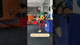 Sanya Malhotra doing workout in gym 🔥 #shorts #fitness
