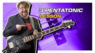 How to Improvise with Pentatonics - Electric Bass Lessons - Federico Malaman