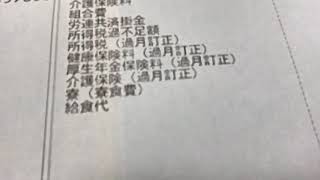 給与明細 札幌住みのマツダ期間工の令和元年12月の給料