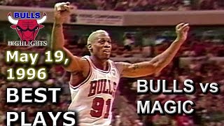 May 19 1996 Bulls vs Magic game 1 highlights