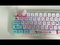 키보드 추천 투명 키보드 끝판왕 키붐 팬텀 68 언박싱 🧊 keyboard asmr kiiboom phantom68