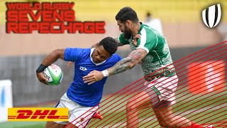 Day 2 Men's HIGHLIGHTS! | World Rugby Sevens Repechage