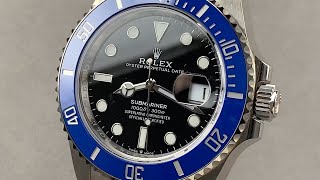 2020 Rolex Submariner 41mm 126619LB Rolex Watch Review