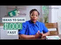 Save $1,000 Fast! | Clever Girl Finance