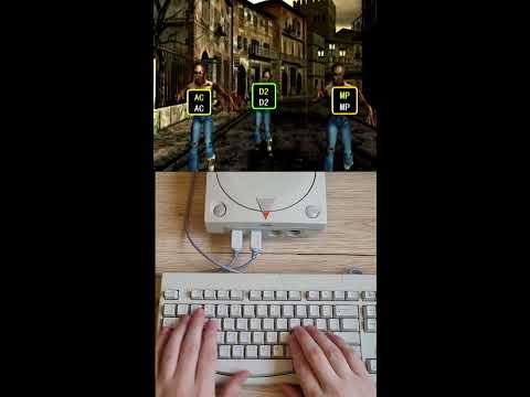 Typing of the DEAD ️ Gameplay and Keyboard Showcase #shorts #sega #dreamcast #retrogaming
