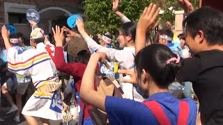 「総踊り」阿波踊り 第八回浅草橋紅白マロニエまつり2015