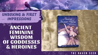 UNBOXING: ANCIENT FEMININE WISDOM OF GODDESSES AND HEROINES 🏛👩🏻‍🦱🏹