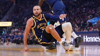 Stephen Curry Exits With Injury, Warriors Edge Mavericks! 2022-23 NBA Season