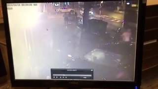 CCTV footage of deadly Tel Aviv car accident