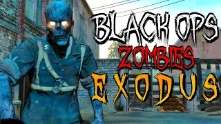 Black Ops Custom Zombies: Exodus! Hidden Power Room with Ending!!