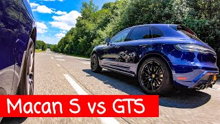 2023 Porsche Macan S vs GTS performance