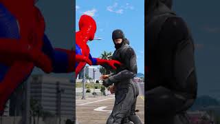 Spiderman, Iron Spider, Injured Spider Man, Spiderman Muscle VS RoboCop Army #Shorts