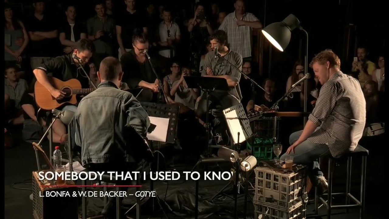 Gotye - Somebody That I Used To Know (ft. The Basics & Monty Cotton ...