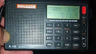 MW 711 khz AM radio dx UK