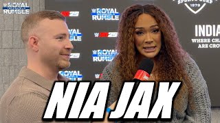 Nia Jax on forming her own WWE Bloodline, Royal Rumble, Calling out Dominik Mysterio, Nikki Bella