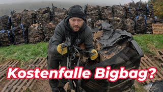 Bigbag-Fail: Plastikmüll statt Holzlagerung? Unsere enttäuschenden Erfahrungen!