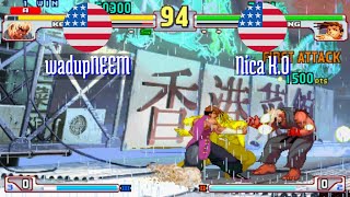 FT3 @sfiii3nr1: wadupNEEM (US) vs Nica K.O (US) [SF III 3rd Strike sfiii sf3 Fightcade] Jan 11