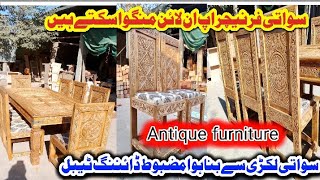 Swati antique furniture restoration !dining table/wooden furniture crafts/Swati handi Craft#DiyTrick