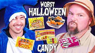 Trying The Worst Halloween Candy Of All Time!