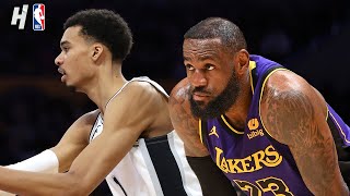 San Antonio Spurs vs Los Angeles Lakers - Full Game Highlights | February 23, 2024 NBA Season