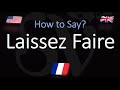 how to pronounce laissez faire correctly english american french pronunciation