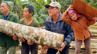 The arduous journey of survival of Ly Thi Lien, Uncle Vinh, and the poor farmers.