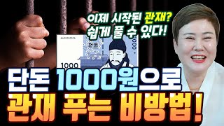 단돈 1000원으로 쉽게 관재를 풀 수 있다! 웬만한 관재는 다 가능한 단돈 1000원으로 관재푸는 비방법! [#천비궁] 목포점집