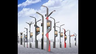 Smart poles, smart city,smart future!