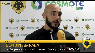 Άμραμπατ: «Θα μπορούσαν να βγουν τέσσερις - πέντε MVP» | AEK F.C.