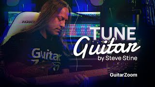 HOW TO TUNE YOUR GUITAR ! Guitar lesson for beginners / Steve Stine / GuitarZoom