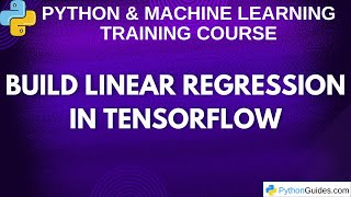 Build Linear Regression in TensorFlow