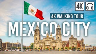 Mexico City 4K Walking Tour - 190 min Tour with Captions & Immersive Sound [4K U