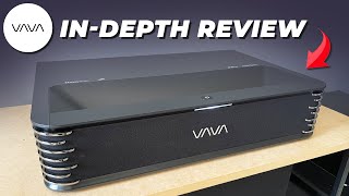 VAVA CHROMA 🔥 FULL REVIEW 🔥 4K -TRIPLE LASER TV UST PROJECTOR // Home Theater Projector!