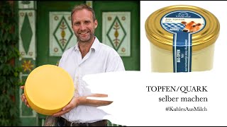 TOPFEN/QUARK selber machen/Frischkäse mit Lab/ #KuhlesAusMilch/ Rezept 9