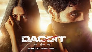 #Dacoit Title Teaser (Telugu) | Adivi Sesh | Shruti Haasan | Shaneil Deo | Santosham Updates