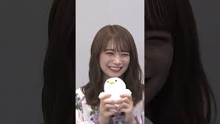 シマエナガと笑顔が可愛い真夏さん🐦#shorts #乃木坂46 #秋元真夏