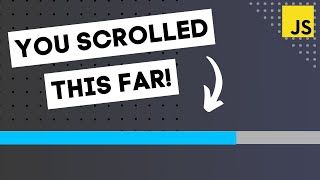 Build a Scroll Indicator with JavaScript
