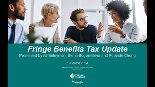 Pitcher Partners | Fringe benefits tax 2024 update