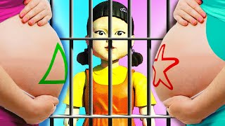 Grávida Rica vs. Grávida Pobre na Prisão | Situações Incríveis Durante a Gravidez do GOTCHA!