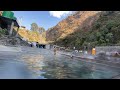 Tato Pani ,Hot Spring water ,Hot Spring bath on the way of muktinath jomsom nepal