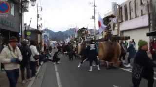 鳥追い太鼓の音...中之条鳥追い祭り