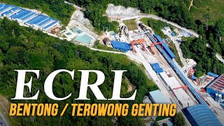 ECRL Terowong Genting, Bentong, Pahang - East Coast Rail Link (ECRL) / Laluan Rel Pantai Timur