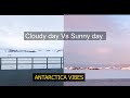 Realtime comparison of Summer & Winter at southpole || Polar man studio ||