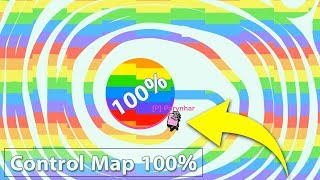 Paper.io 3 © I Use Only Once Time Playing To Get Control Map 100% With Long Antenna Record