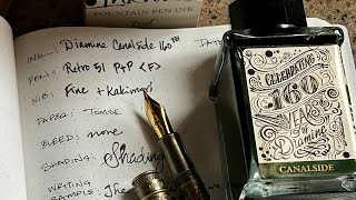 Diamine 160th Anniversary Canalside Fountain Pen ink