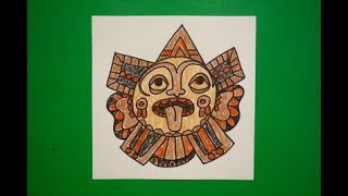 Let's Draw the Aztec Sun!