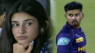 Shreyas Iyer Fall in Love at First Sight with Innocent Cute Girl in KKR vs SRH IPL Match No. 61