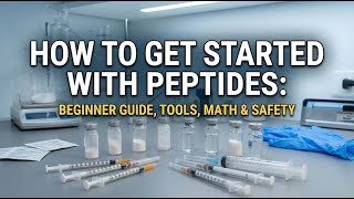 How to Get Started With Peptides: Beginner Guide, Tools, Math & Safety